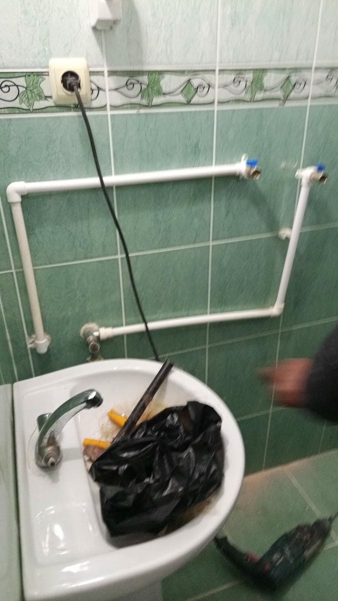 Lavabo bağlantılı pimaş