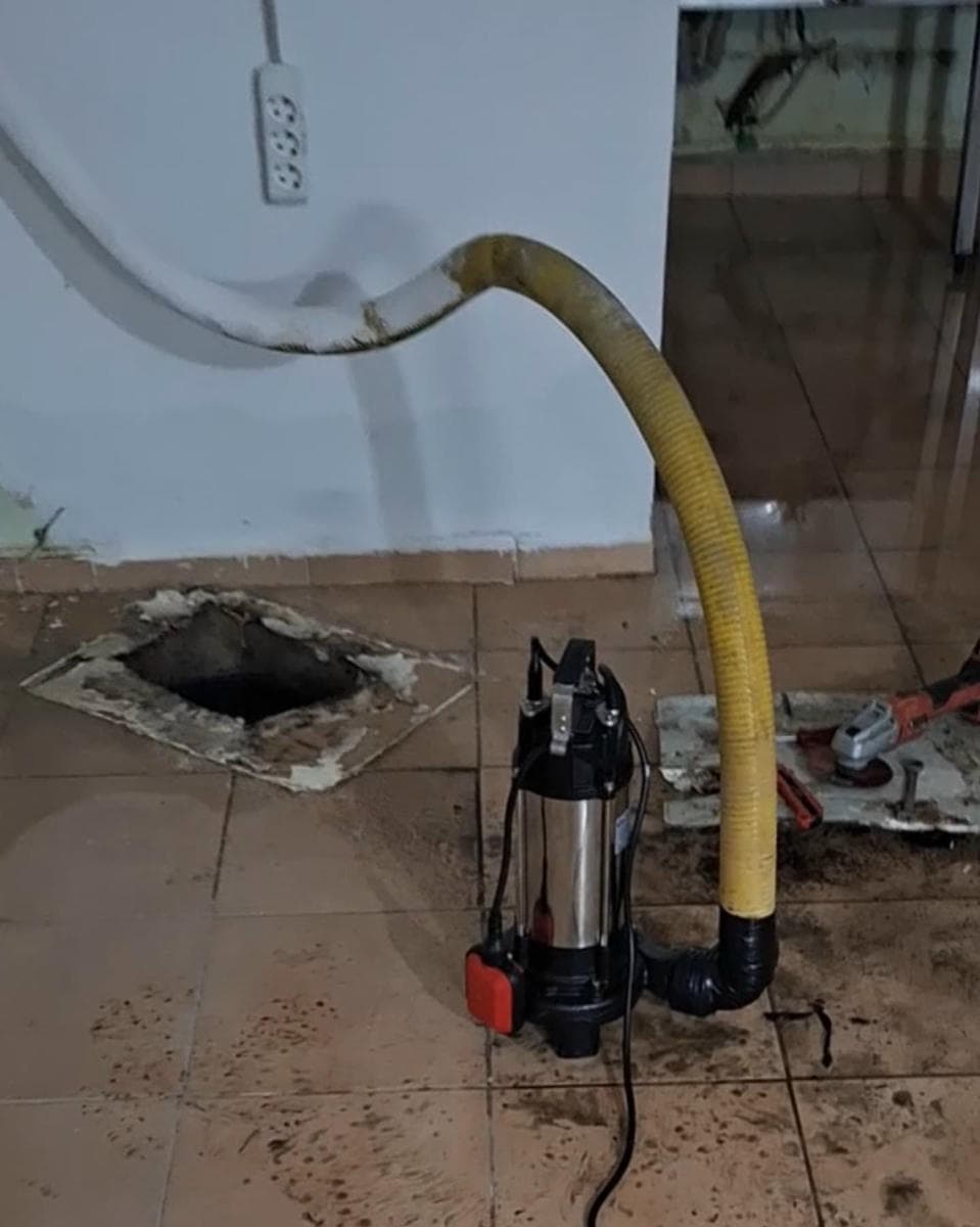 Su tahliye tesisat servisi